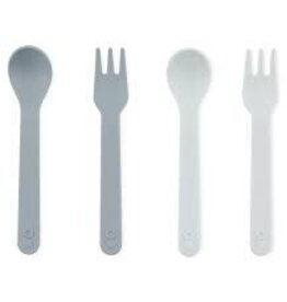 Trixie PLA spoon/fork 2-pack - Petrol