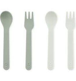 Trixie PLA spoon/fork 2-pack - Olive