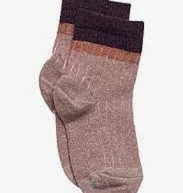 mp Denmark Norma glitter socks Rose Grey