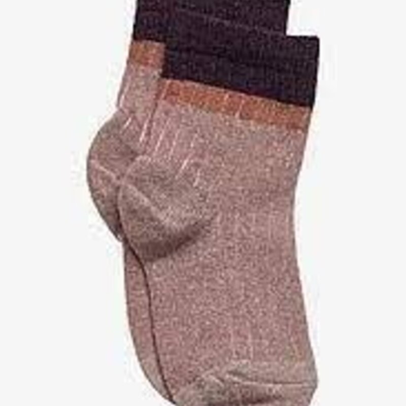 mp Denmark Norma glitter socks Rose Grey