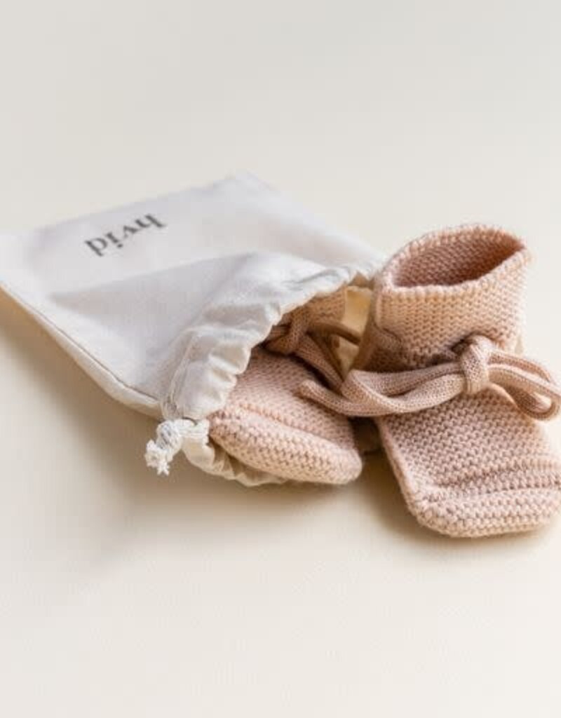 Hvid Booties Apricot