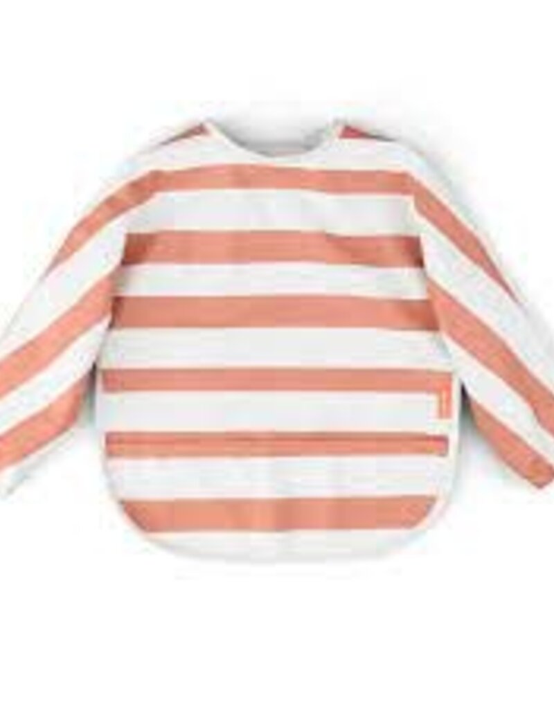 Done by Deer Mouwslab Stripes Papaya