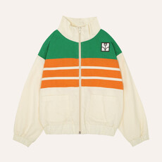 The Campamento Green And Orange Kids Jacket