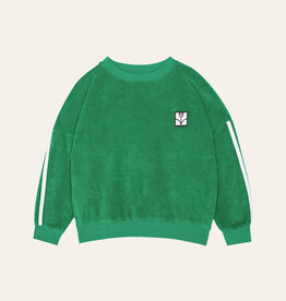 The Campamento Green Sporty Oversized Kids Sweatshirt