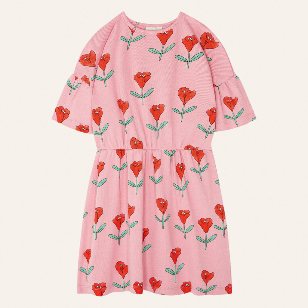 The Campamento Tulips Allover Pink Dress