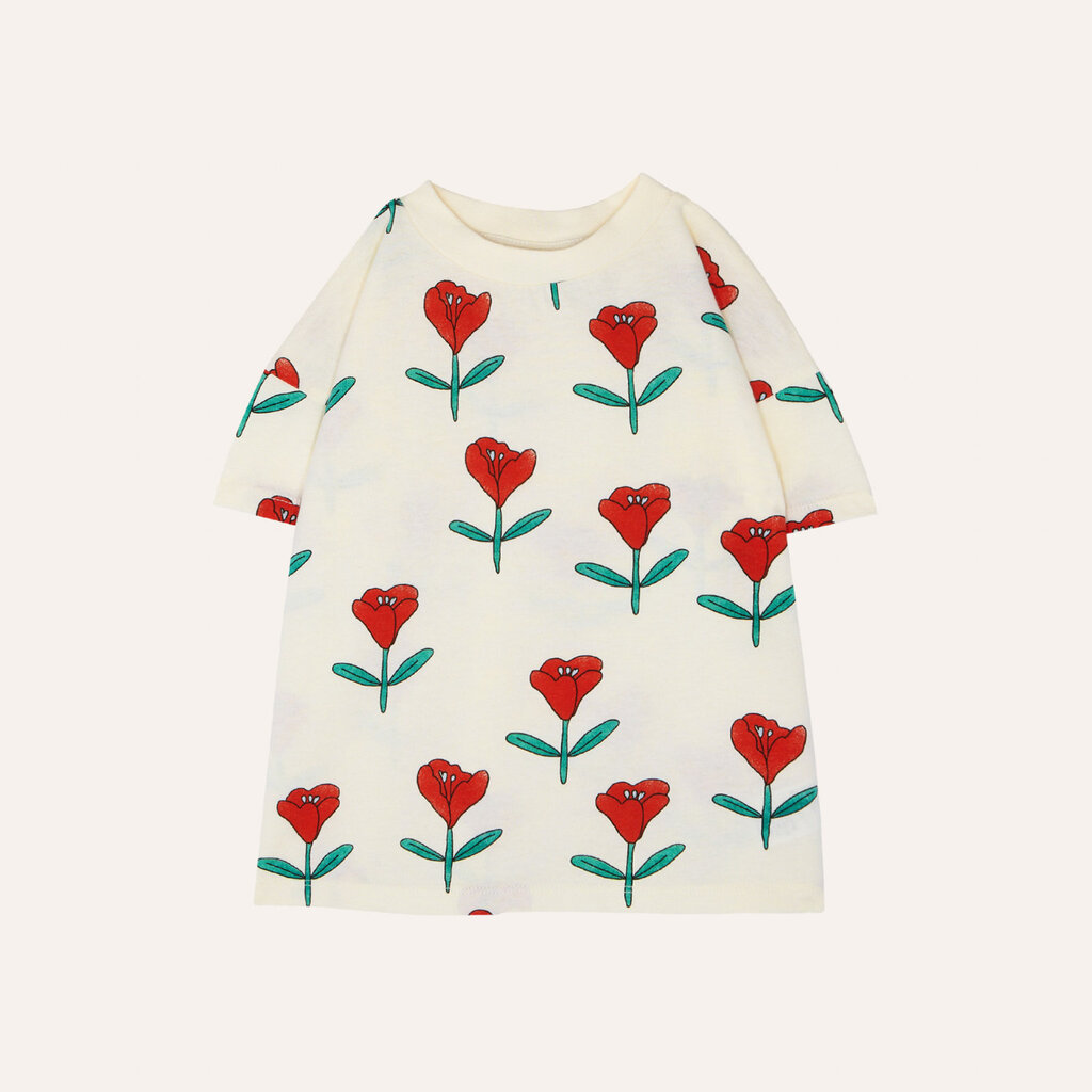 The Campamento Tulips Allover Kids Tshirt