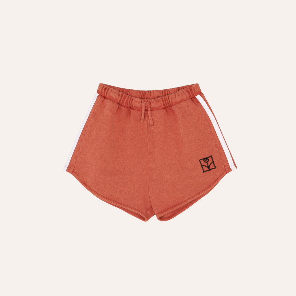 The Campamento Red Sporty Kids Shorts