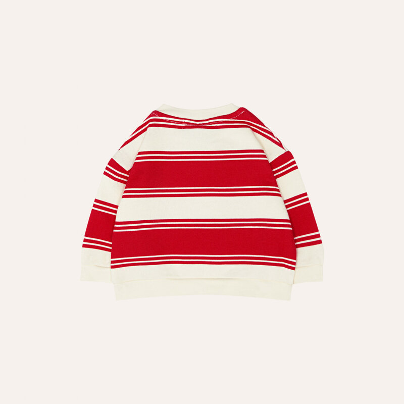 The Campamento Red Stripes Baby Sweatshirt