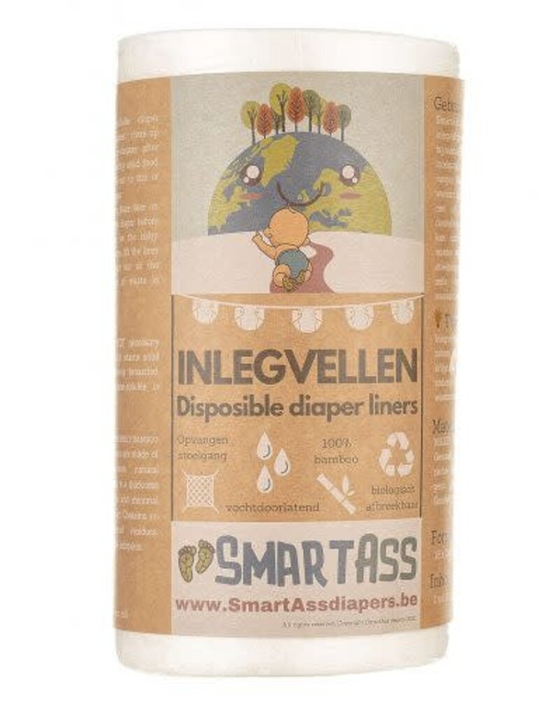 SmartAss Diapers Rol 100x Inlegvellen