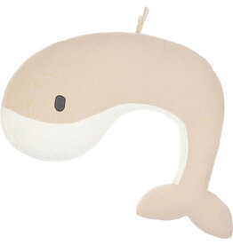 Nanami Whale Travel Pillow Sand