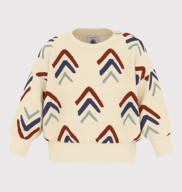 Petit Bateau Sweatshirt Avalanche/Incognito/Multico A09Xb