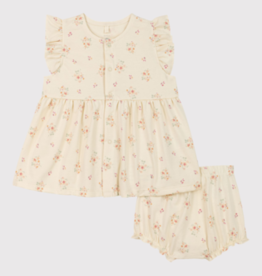 Petit Bateau Robe Mc + Bloomer Avalanche/Multico A0Ahm