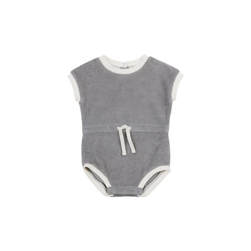 Quincy Mae Retro Romper Lagoon