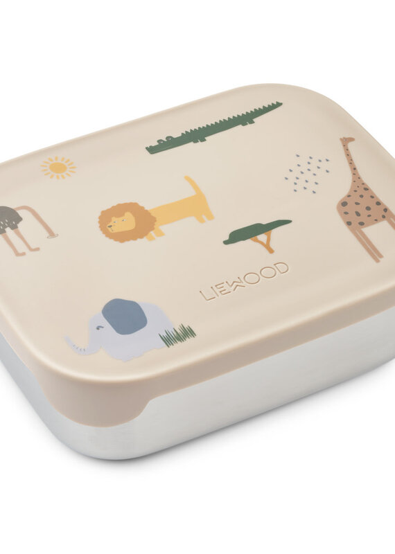 Liewood Arthur printed lunchbox All together / Sandy