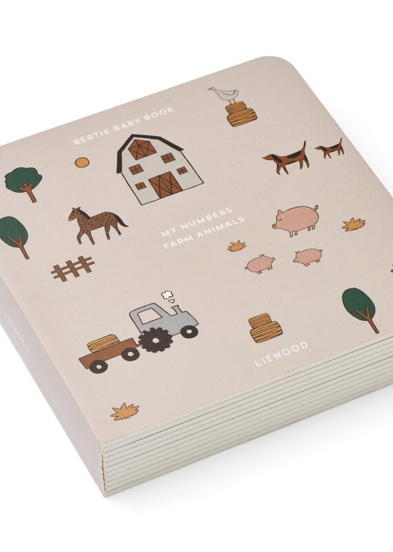 Liewood Bertie Baby Book Farm / Sandy