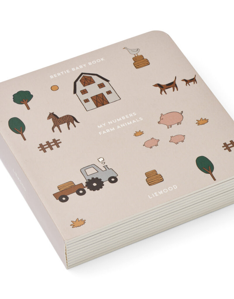 Liewood Bertie Baby Book Farm / Sandy