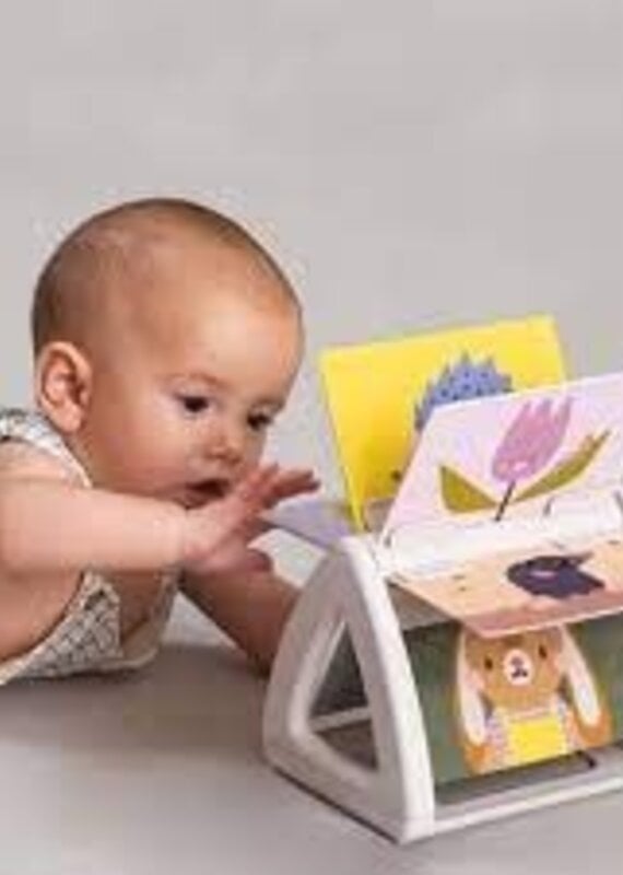 TafToys Tummy-Time Spinning Book