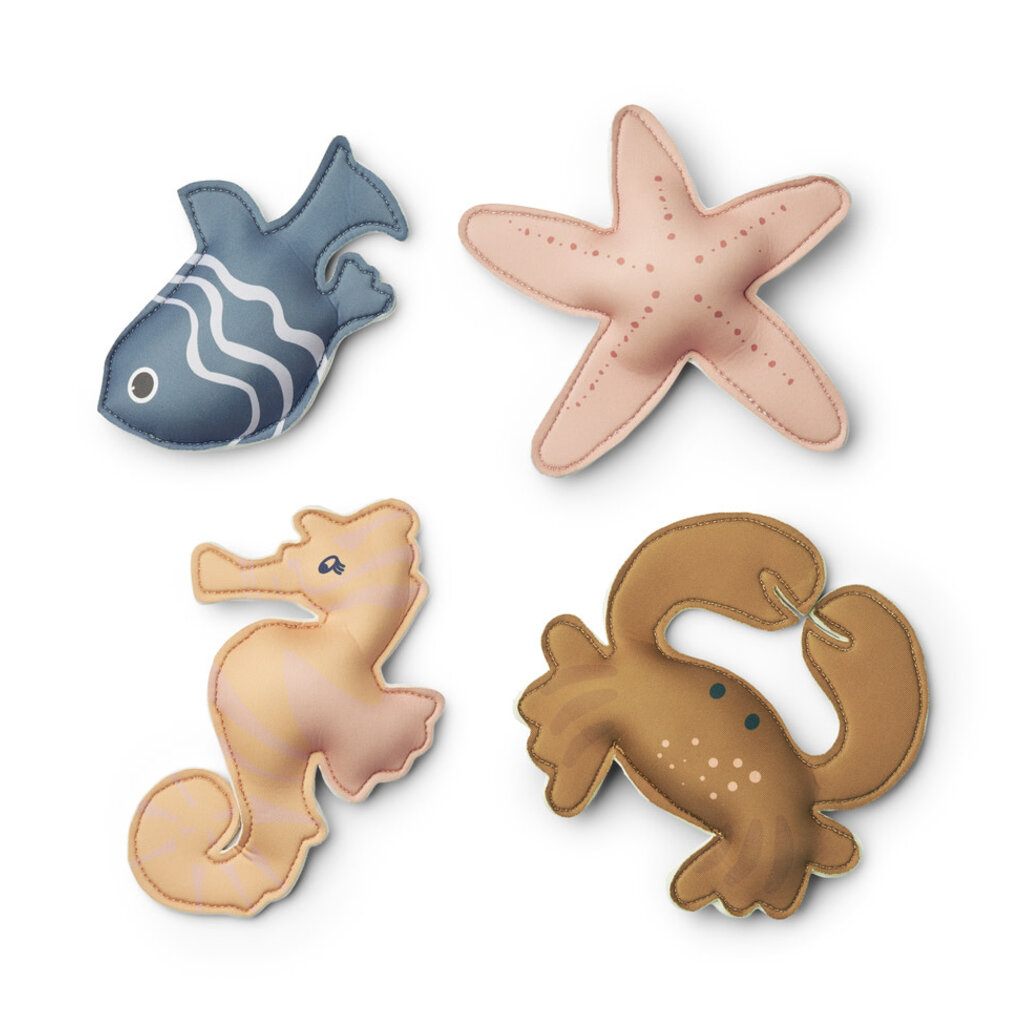 Liewood Dion Sea Creature Diving Toys 4-Pack Sea creature / Sandy