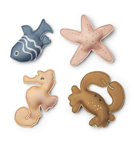 Liewood Dion Sea Creature Diving Toys 4-Pack Sea creature / Sandy