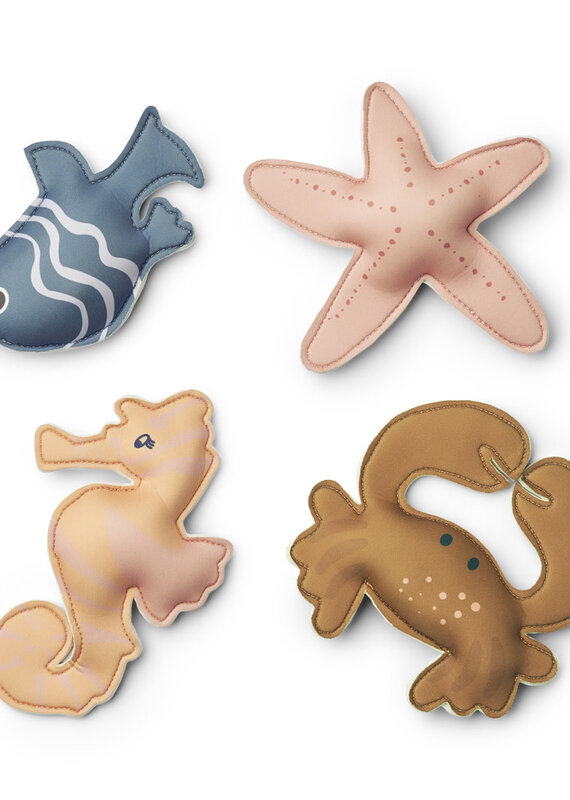 Liewood Dion Sea Creature Diving Toys 4-Pack Sea creature / Sandy