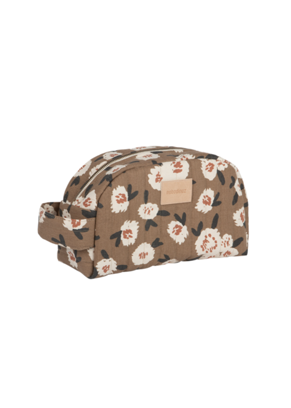 Nobodinoz Hyde Park Waterproof Vanity Case Camellia