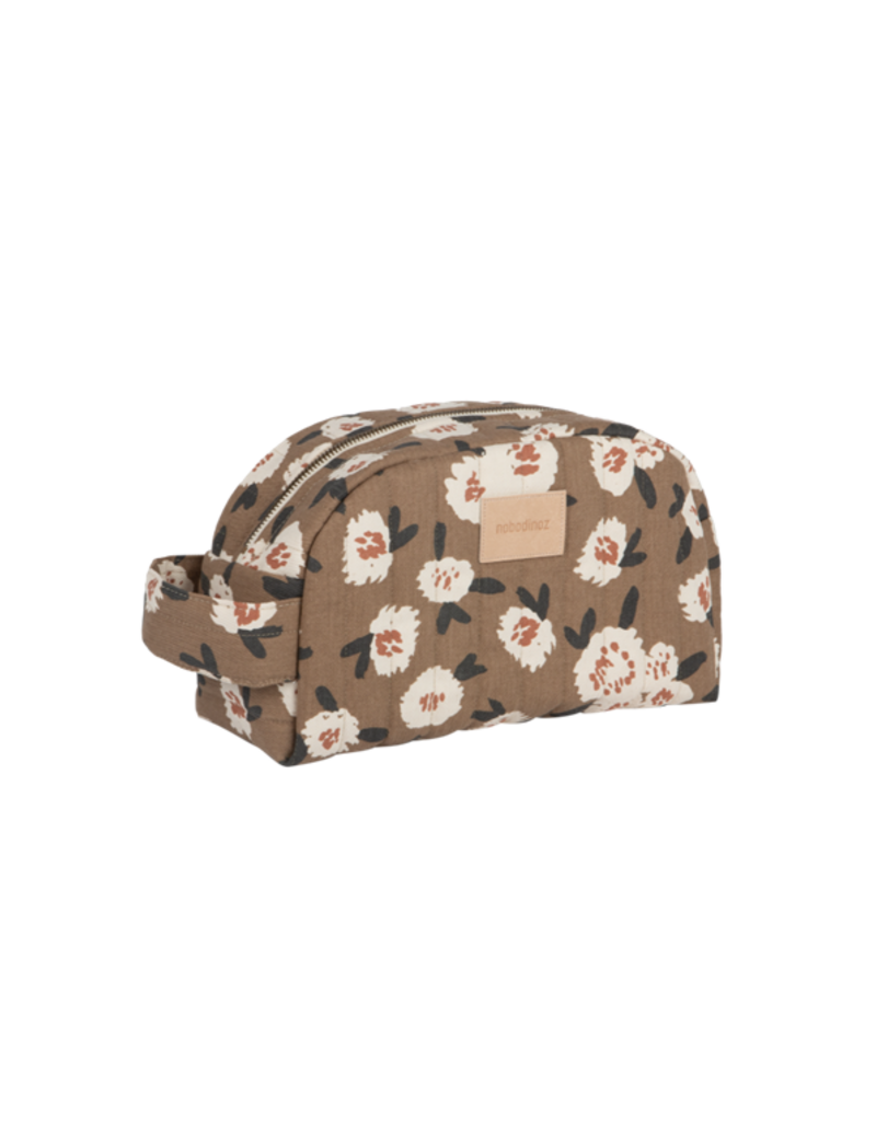 Nobodinoz Hyde Park Waterproof Vanity Case Camellia