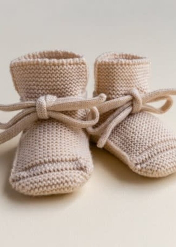 Hvid Booties Oat