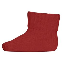 mp Denmark Cotton rib socks 1315 Tomato