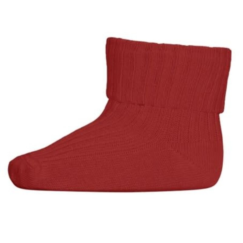 mp Denmark Cotton rib socks 1315 Tomato