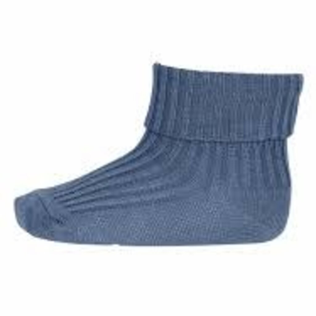 mp Denmark Cotton rib baby socks 2126 Provincial Blue