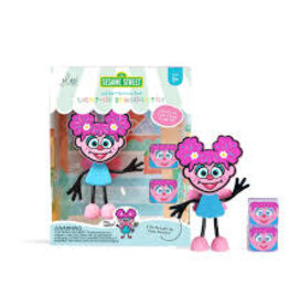 Glo Pals Character Sesame Street Pink Cubes Abby