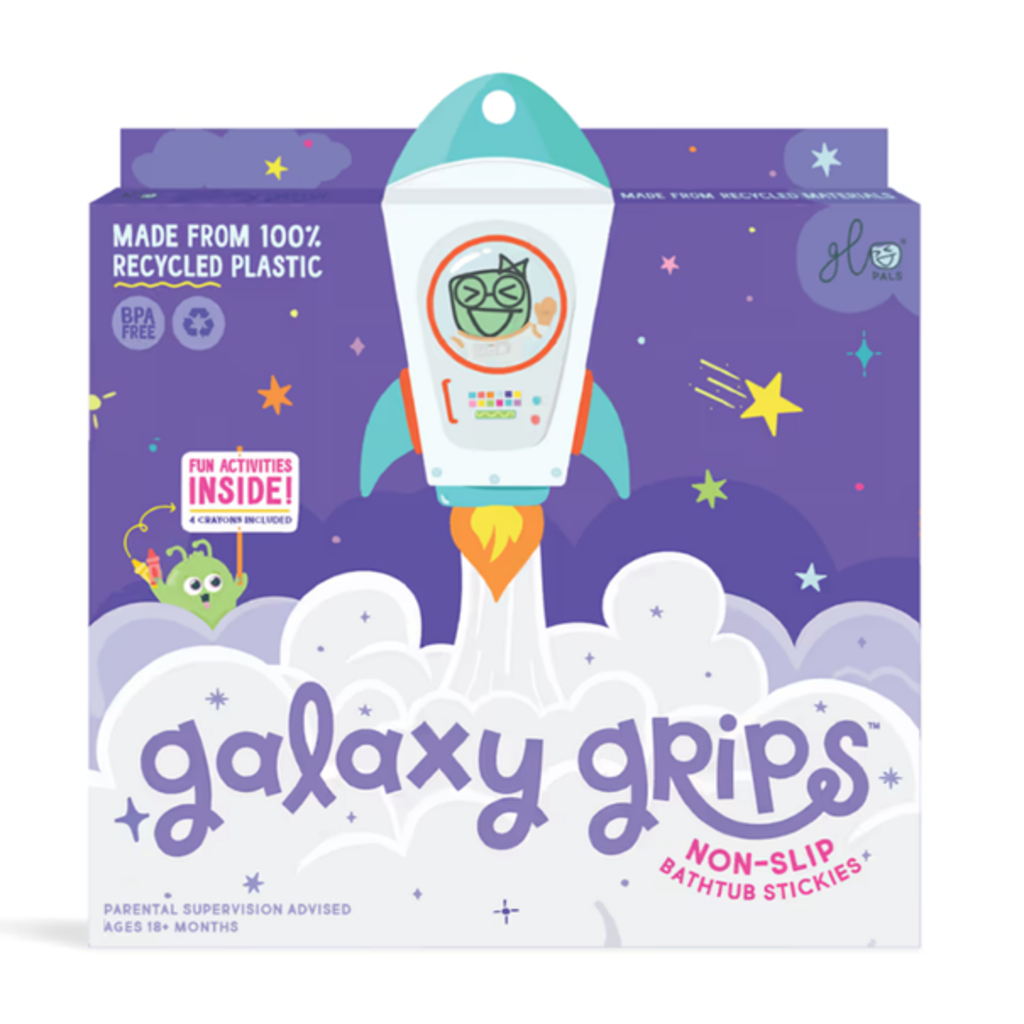 Glo Pals Bath Stickers Galaxy