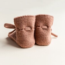 Hvid Booties Terracotta