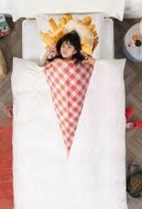 Snurk Hoeslakenset met kussensloop - Fries - 140cm x 200cm
