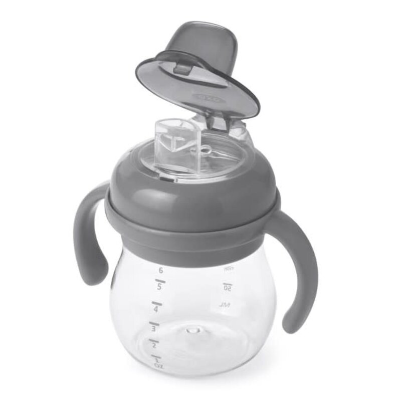 Oxo Tot Transitions Antilekbeker met zachte tuit (150 ml) Grey