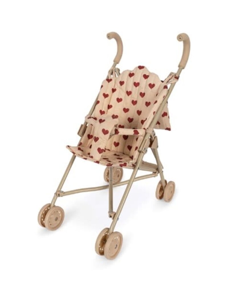 Konges Sloejd Doll Stroller Amour Rouge