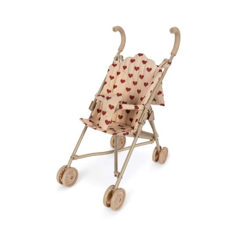 Konges Sloejd Doll Stroller Amour Rouge