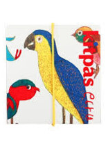 Kitpas Medium Rijstwax (Raam) Krijt 6 Pcs 'Bird' primaire kleuren