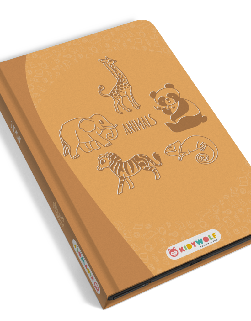 Kidywolf Kidydraw Tablet Mini Animals