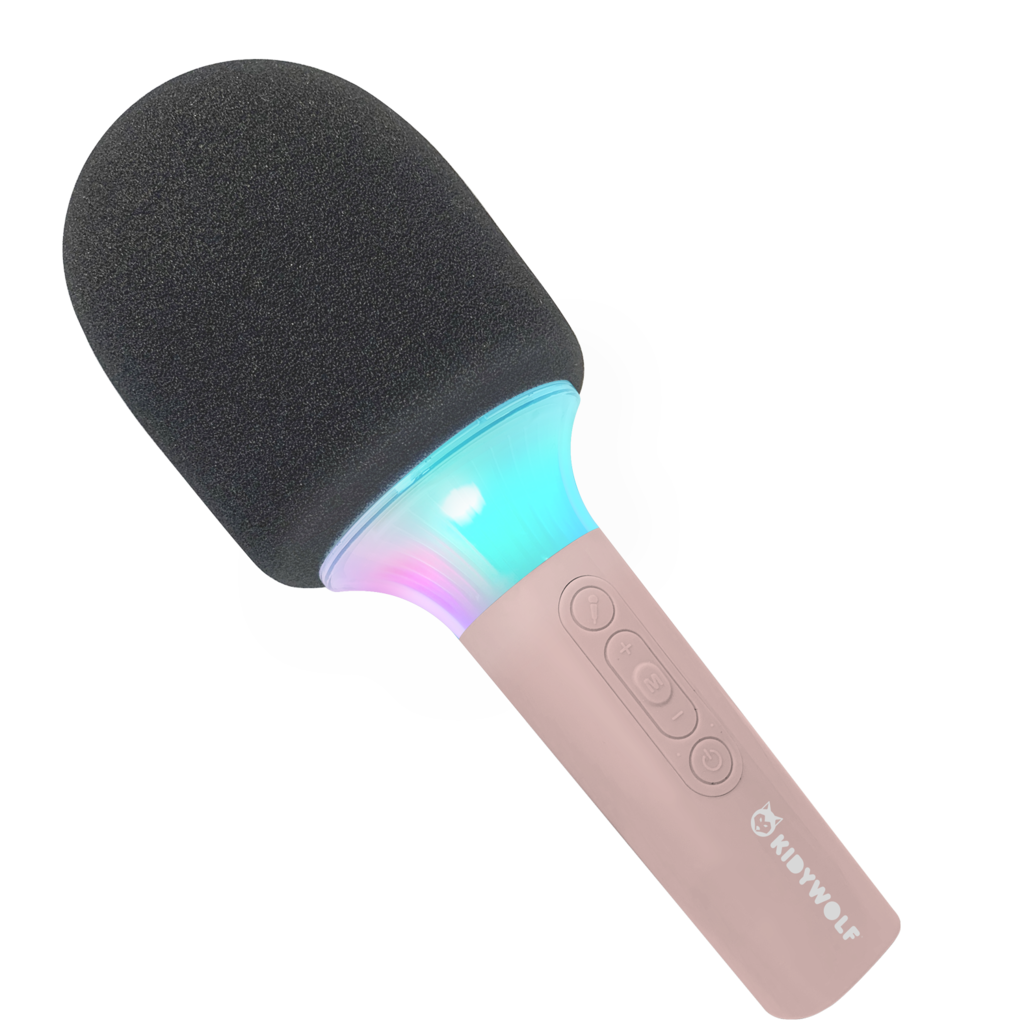 Kidywolf Kidymic Karaoke Microfone Pink