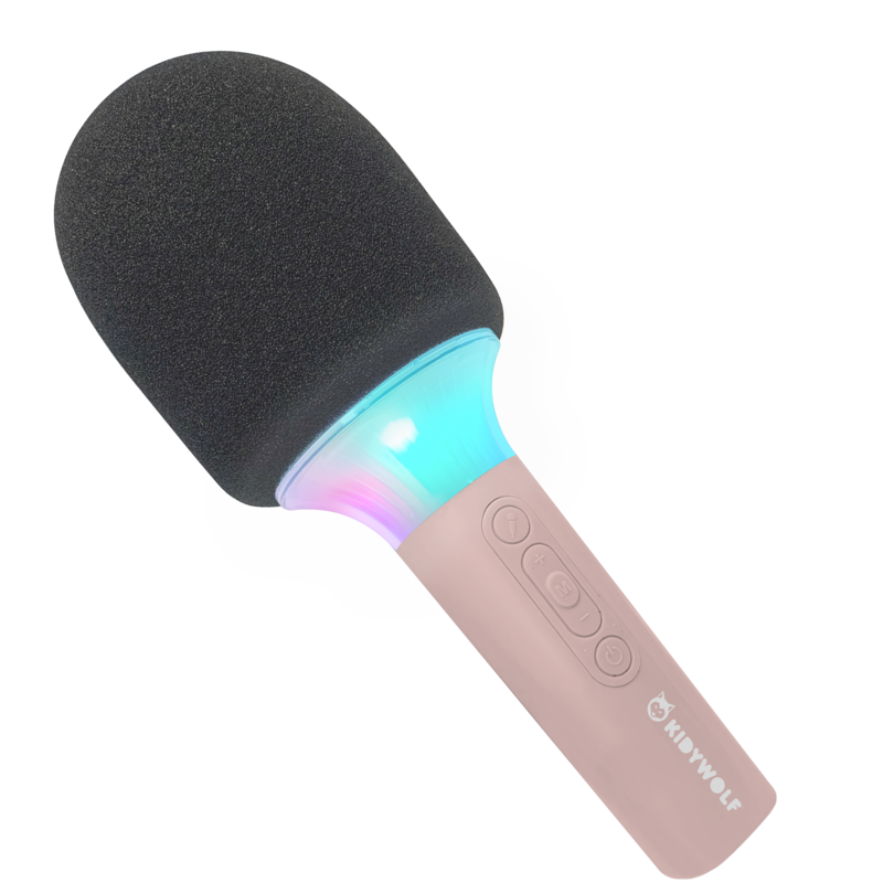 Kidywolf Kidymic Karaoke Microfone Pink