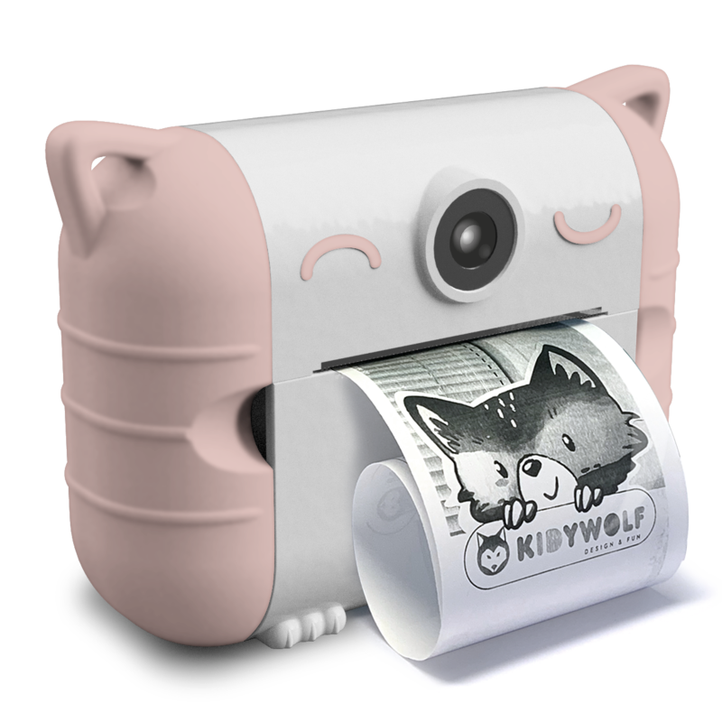 Kidywolf Kidyprint Camera Thermal Printer Peach