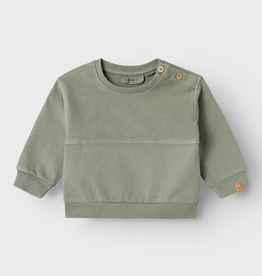 Lil' Atelier Nbmomads Ls Nreg Sweat Lil Seagrass