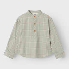 Lil' Atelier Nmmodo Ls Nreg Shirt Lil Seagrass