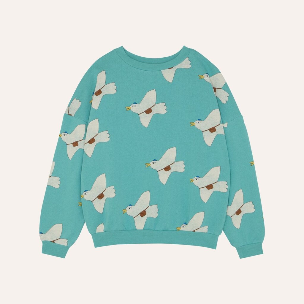 The Campamento Pigeons Allover Oversized Kids Sweatshirt