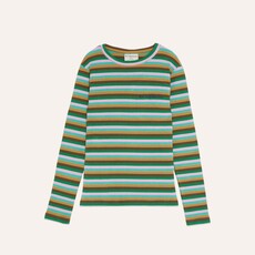 The Campamento Multicolor Stripes Long Sleeves Kids Tshirt