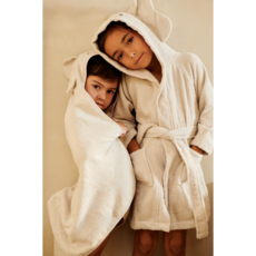 Liewood Albert Elephant Hooded towel Sandy