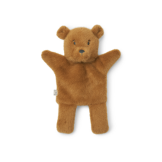 Liewood Honor Bear Hand Puppet Golden caramel