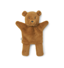 Liewood Honor Bear Hand Puppet Golden caramel