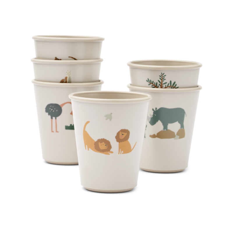 Liewood Lana Cup 6-Pack All together / Sandy